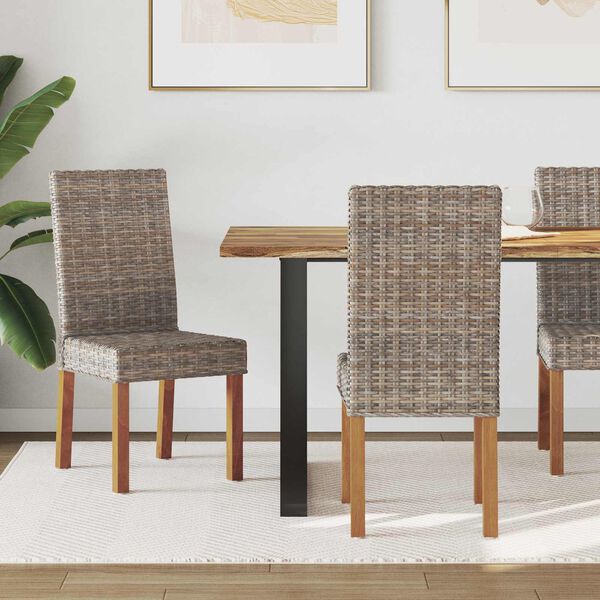 vidaXL &Kappa;&alpha;&rho;έ&kappa;&lambda;&alpha; &tau;&rho;&alpha;&pi;&epsilon;&zeta;&alpha;&rho;ί&alpha;&sigmaf; 2 pcs &Gamma;&kappa;&rho;ί&zeta;&omicron; Kubu 45 x 54 x 93 &epsilon;&kappa;