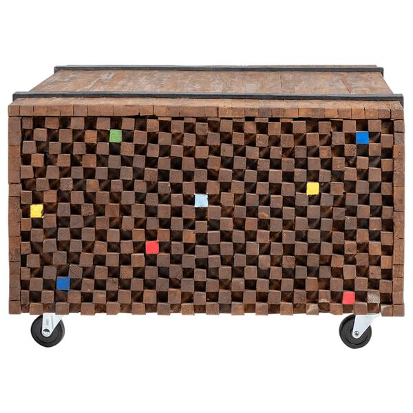 vidaXL Τραπεζάκι Βοηθητικό 60 x 60 x 38 εκ. από Ξύλο Teak
