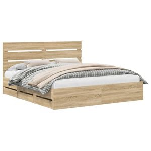 vidaXL &Sigma;&kappa;&epsilon;&lambda;&epsilon;&tau;ό&sigmaf; &Kappa;&rho;&epsilon;&beta;&alpha;&tau;&iota;&omicron;ύ &Delta;&rho;ύ&sigmaf; Sonoma 200 x 200 cm &Mu;&eta;&chi;&alpha;&nu;ή&mu;&alpha;&tau;&omicron;&sigmaf; &Xi;ύ&lambda;&omicron;