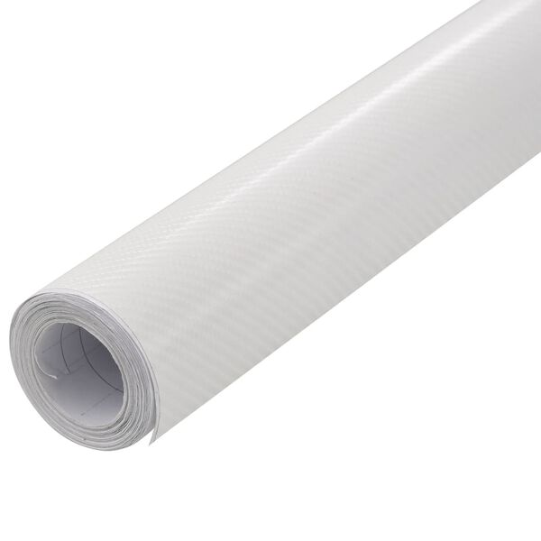 vidaXL Μεμβράνη Αυτοκινήτου 4D Λευκή 100 x 150 εκ.