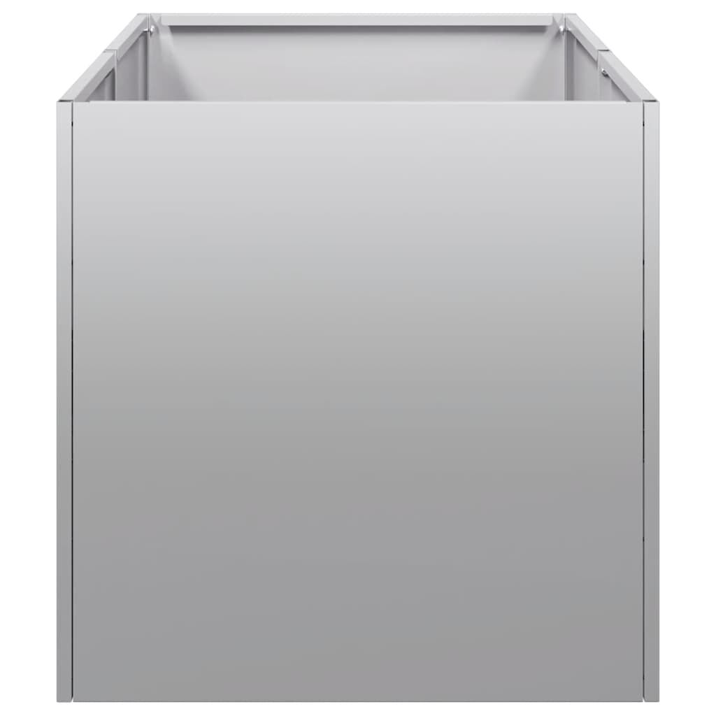 vidaXL Ζαρντινιέρα 40x80x40 εκ. από Γαλβανισμένο Ατσάλι