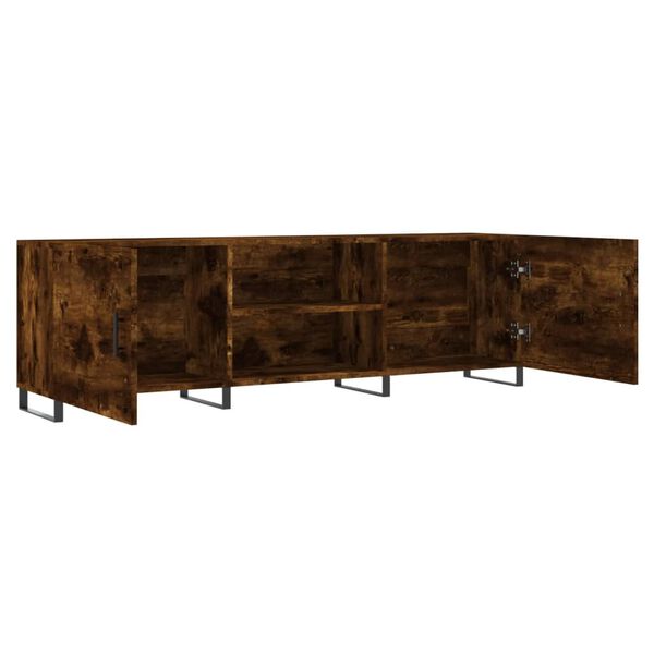 vidaXL Έπιπλο Τηλεόρασης Καπνιστή Δρυς 150x30x50 εκ. Επεξ. Ξύλο