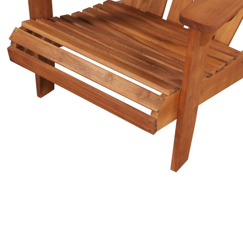 vidaXL Καρέκλα Κήπου Adirondack από Μασίφ Ξύλο Ακακίας