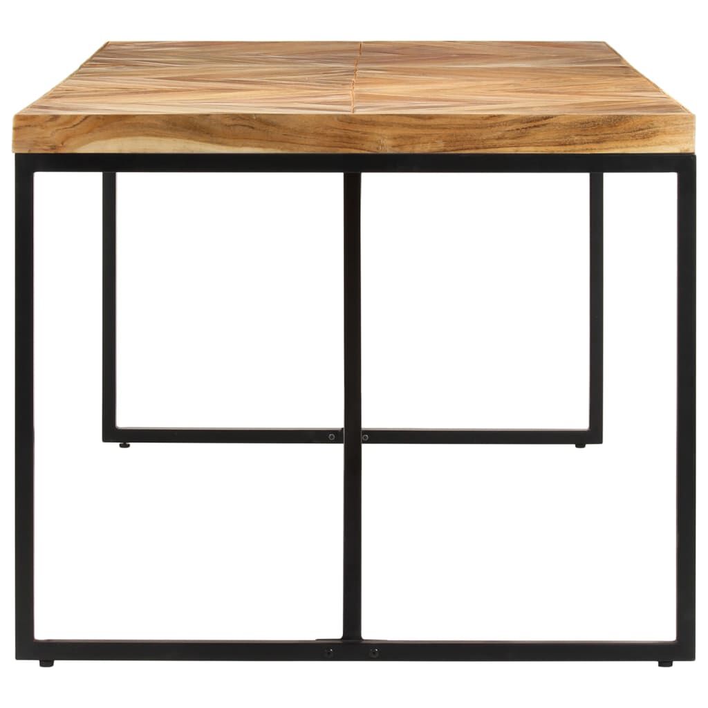 vidaXL Τραπεζαρία 180 x 90 x 76 εκ. από Μασίφ Ξύλο Ακακίας/Μάνγκο