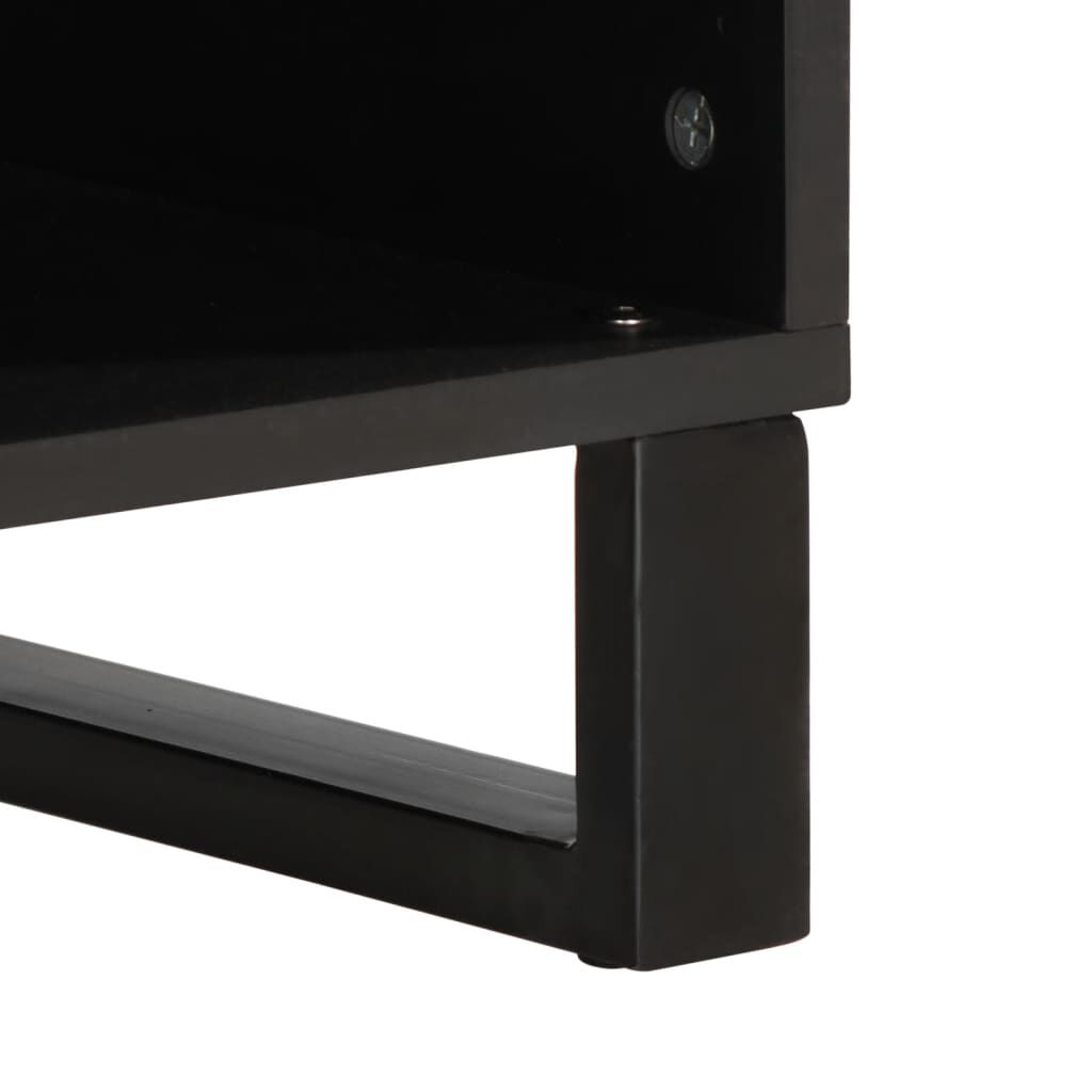 vidaXL Έπιπλο Τηλεόρασης Καφέ 80x34x46 εκ. Μασίφ Ξύλο Μάνγκο