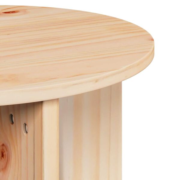 vidaXL Τραπεζάκι σαλονιού 2 pcs Φυσικό 41.5 x 41.5 x 41 εκ.