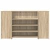 vidaXL Γραφείο υποδοχής Sonoma Δρυς 180x50x103,5εκ. Επεξεργασμένο Ξύλο