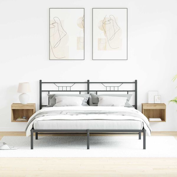 vidaXL Ντουλάπι TV Επιτοίχιο 2 pcs artisan δρυς 40 x 30 x 30 εκ