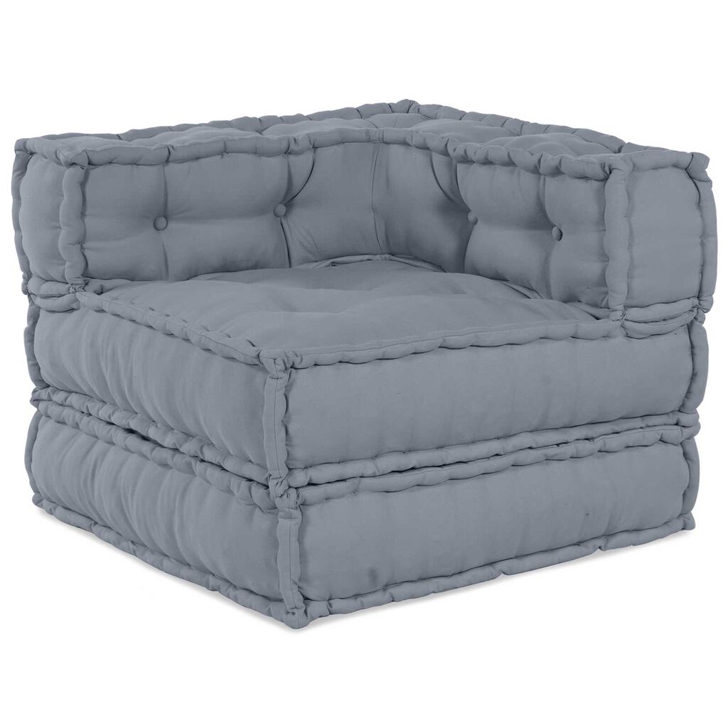 vidaXL Μαξιλάρι 3 pcs Γκρι 70 x 70 x 54 εκ Πολυεστέρας