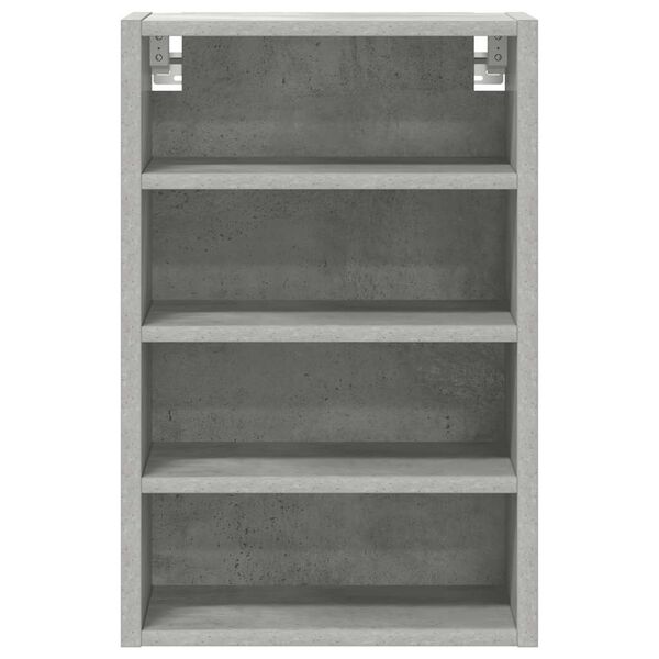 vidaXL κρεμαστό ντουλάπι Riga μπετόν γκρι 40x29,5x60 cm