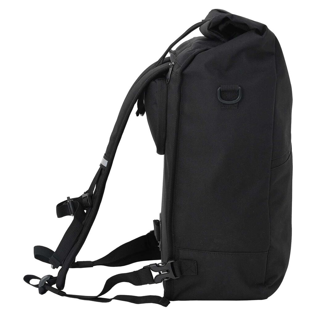 vidaXL Τσάντα Ποδηλάτου για Ρακέτα 25 L Μαύρη 33x16x48 εκ.