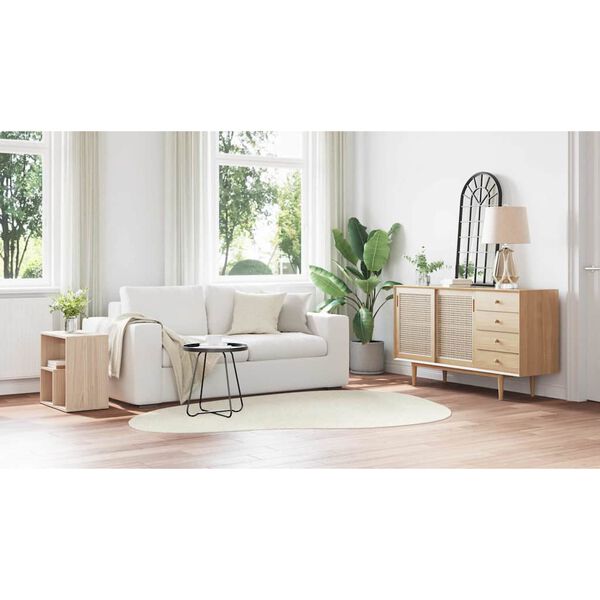 vidaXL Χαλί HUARTE Κρεμ 160 x 230 cm Πολυεστέρας