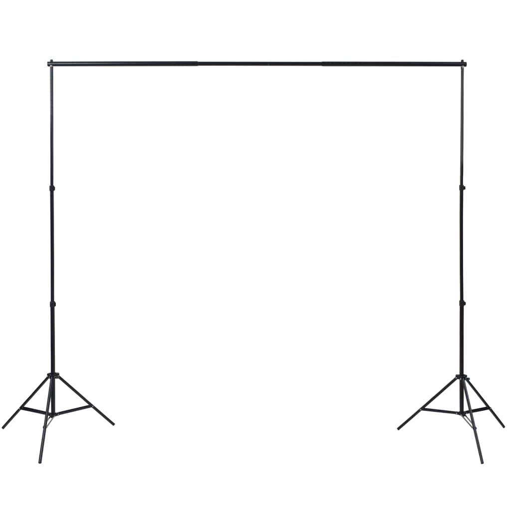 vidaXL Κιτ Φωτισμού Φωτογραφικού Στούντιο με Softbox και Φόντο