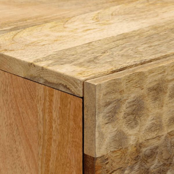 vidaXL Κομοδίνο 40 x 33 x 46 εκ. από Μασίφ Ξύλο Μάνγκο