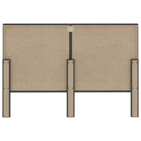 vidaXL Κρεβάτι Boxspring Σκούρο Γκρι 140 x 200 εκ. Υφασμάτινο