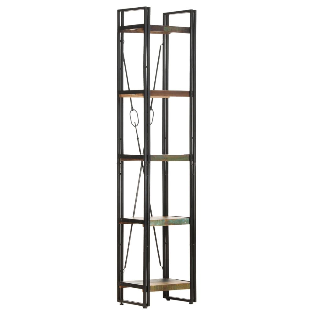 vidaXL Βιβλιοθήκη με 5 Επίπεδα 40x30x180 εκ. Μασίφ Ανακυκλωμένο Ξύλο