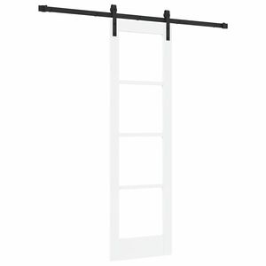 vidaXL &Sigma;&upsilon;&rho;ό&mu;&epsilon;&nu;&eta; &Pi;ό&rho;&tau;&alpha; ORKDAL &Lambda;&epsilon;&upsilon;&kappa;ό &kappa;&alpha;&iota; &Mu;&alpha;ύ&rho;&omicron; 61 x 198,5 &epsilon;&kappa;.