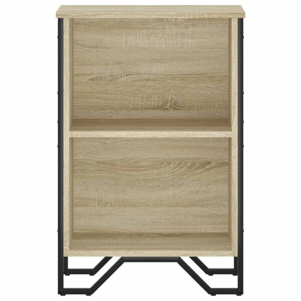 vidaXL Βιβλιοθήκη Sonoma Δρυς 50 x 31 x 74,5εκ. από Επεξεργασμένο Ξύλο