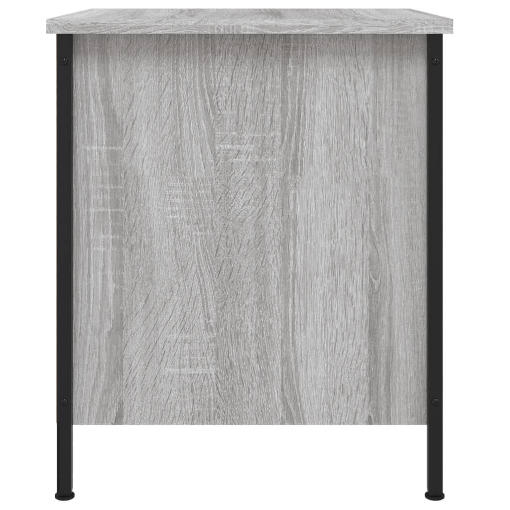 vidaXL Κομοδίνα 2 Τεμ. Γκρι Sonoma 40x42x50 εκ. από Επεξεργασμένο Ξύλο