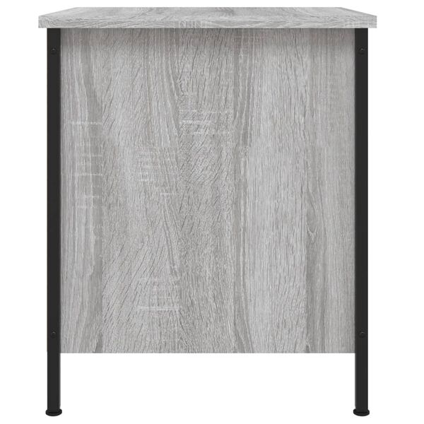 vidaXL Κομοδίνα 2 Τεμ. Γκρι Sonoma 40x42x50 εκ. από Επεξεργασμένο Ξύλο