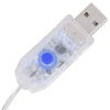 vidaXL Κώνος Διακοσμητικός Πυραμίδα LED Ακρυλικός Μπλε 60 εκ.