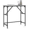 vidaXL Τραπέζι Κονσόλα Γκρι Sonoma 75x32x75 εκ. Επεξεργασμένο Ξύλο