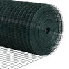 vidaXL Συγκολλητός φράχτης από σύρμα Πράσινο 1 x 50 m Ατσάλι