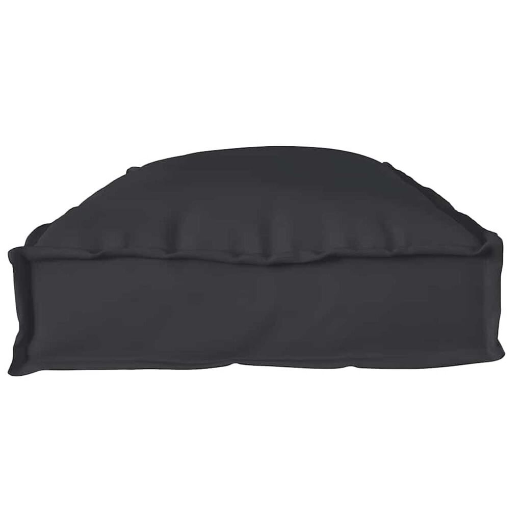 vidaXL Σετ Μαξιλαριών Πάγου 2 pcs Μαύρο 100 x 40 x 8 εκ Ύφασμα Oxford