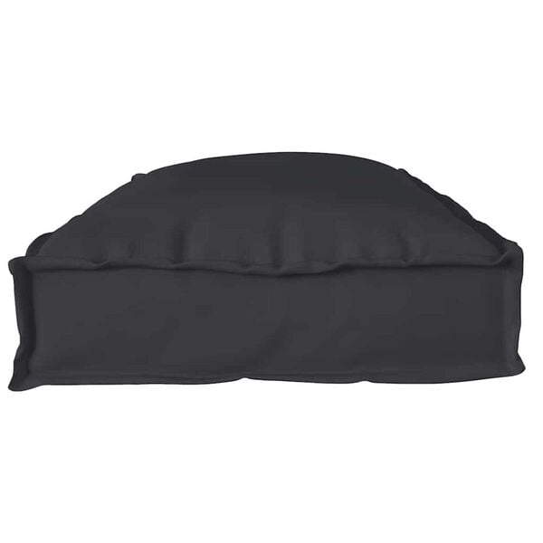 vidaXL Σετ Μαξιλαριών Πάγου 2 pcs Μαύρο 100 x 40 x 8 εκ Ύφασμα Oxford