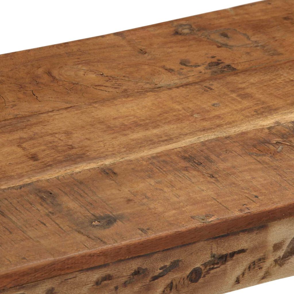 vidaXL Πάγκος 110x35x46 εκ. από μασίφ ανακυκλωμένο ξύλο