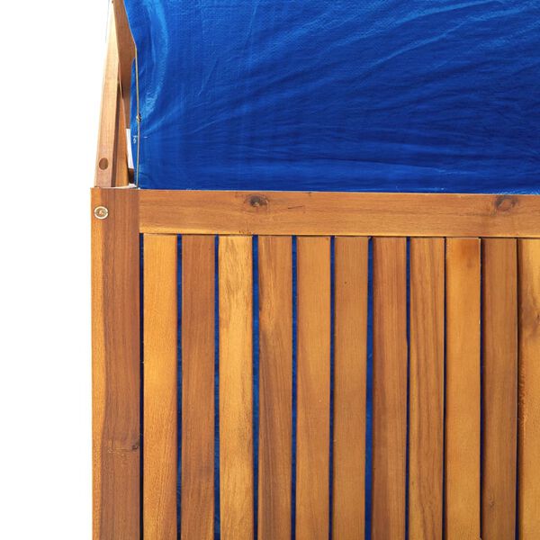 vidaXL Μπαούλο Αποθήκευσης Καφασωτό 99x50x160 εκ. Μασίφ Ξύλο Ακακίας