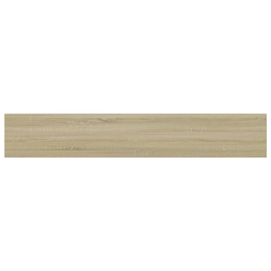 vidaXL Ράφια Βιβλιοθήκης 8 τεμ. Sonoma Δρυς 60x10x1,5 εκ. Μοριοσανίδα