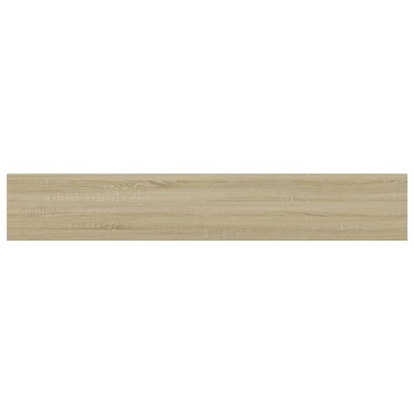 vidaXL Ράφια Βιβλιοθήκης 8 τεμ. Sonoma Δρυς 60x10x1,5 εκ. Μοριοσανίδα