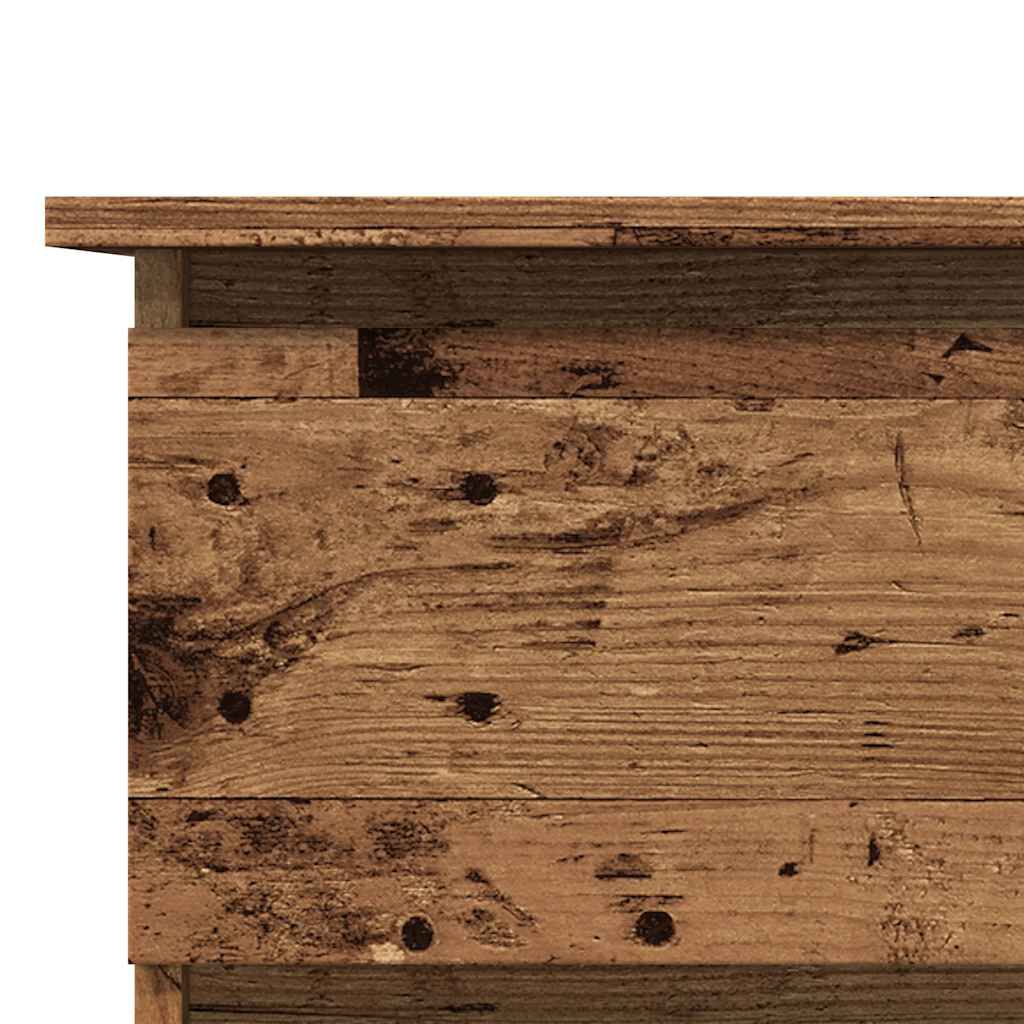 Γωνιακό γραφείο vidaXL Παλιό ξύλο 145x100x76 cm Κατασκευασμένο ξύλο