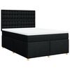 vidaXL &Kappa;&rho;&epsilon;&beta;ά&tau;&iota; Boxspring &mu;&epsilon; &Sigma;&tau;&rho;ώ&mu;&alpha; &Mu;&alpha;ύ&rho;&omicron; 160x200 &epsilon;&kappa;. &Upsilon;&phi;&alpha;&sigma;&mu;ά&tau;&iota;&nu;&omicron;