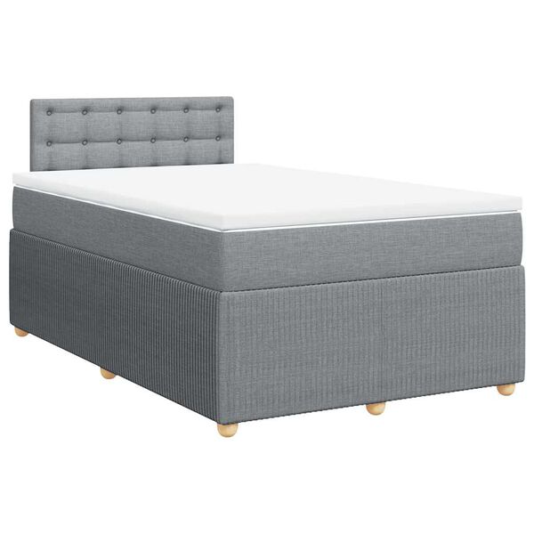 vidaXL &Kappa;&rho;&epsilon;&beta;ά&tau;&iota; Boxspring &mu;&epsilon; &Sigma;&tau;&rho;ώ&mu;&alpha; &Alpha;&nu;&omicron;&iota;&chi;&tau;ό &Gamma;&kappa;&rho;&iota; 120x200 &epsilon;&kappa;. &Upsilon;&phi;&alpha;&sigma;&mu;ά&tau;&iota;&nu;&omicron;