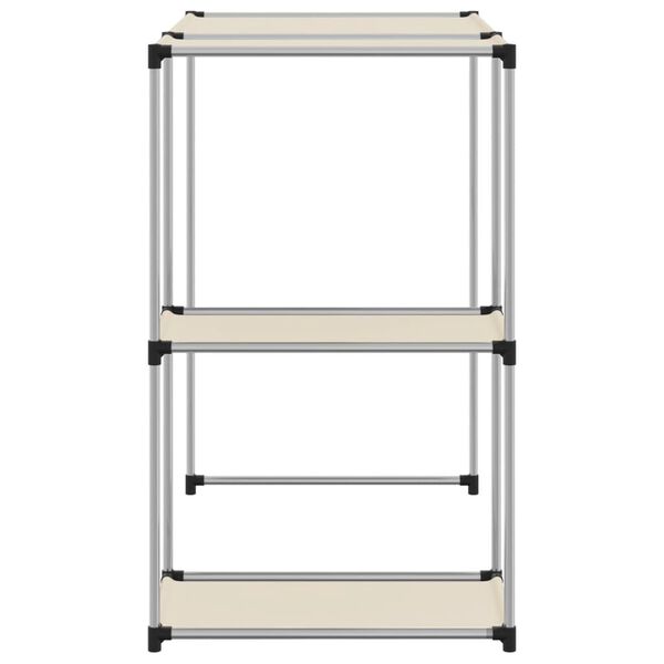 vidaXL Ραφιέρα για Πλυντήριο Κρεμ 87 x 55 x 90,5 εκ. από Σίδερο