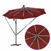 vidaXL Ομπρέλα Cantilever Banana Τερακότα 294 x 294 x 248 cm