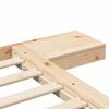 vidaXL Σκελετός Κρεβατιού Καφέ 150 x 200 cm ξύλο