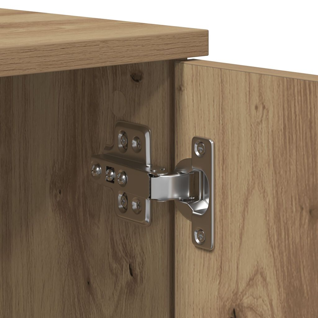 vidaXL Κρεβάτι με Αποθήκευση Artisan Oak 90x190 εκ.