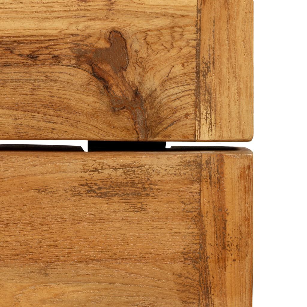 vidaXL Τραπέζι Μπαρ 150x70x106 εκ. από Μασίφ Ανακυκλωμένο Ξύλο Teak