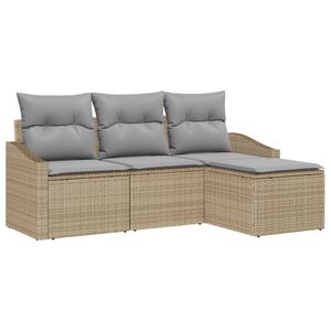 vidaXL &Sigma;&epsilon;&tau; &Kappa;&alpha;&nu;&alpha;&pi;έ 4 pcs &Mu;&pi;έ&zeta; &kappa;&alpha;&iota; &Alpha;&nu;&omicron;&iota;&chi;&tau;ό &Gamma;&kappa;&rho;&iota; &sigma;&upsilon;&nu;&theta;&epsilon;&tau;&iota;&kappa;ό &rho;&alpha;&tau;ά&nu;