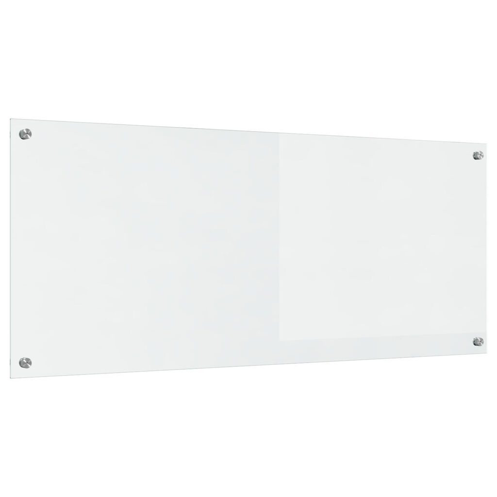 vidaXL Διαφανές Πλαίσιο Κουζίνας 120x50x0,6 εκ από Γυάλα