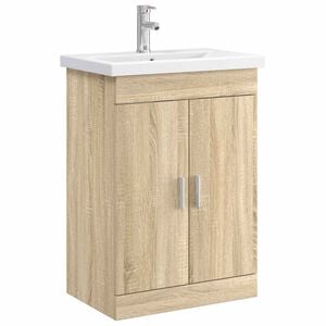 vidaXL &Sigma;&epsilon;&tau; &Epsilon;&pi;ί&pi;&lambda;&omega;&nu; &Mu;&pi;ά&nu;&iota;&omicron;&upsilon; Sonoma &Delta;&rho;&upsilon;&sigmaf; 61 x 40 x 84,5 &epsilon;&kappa;