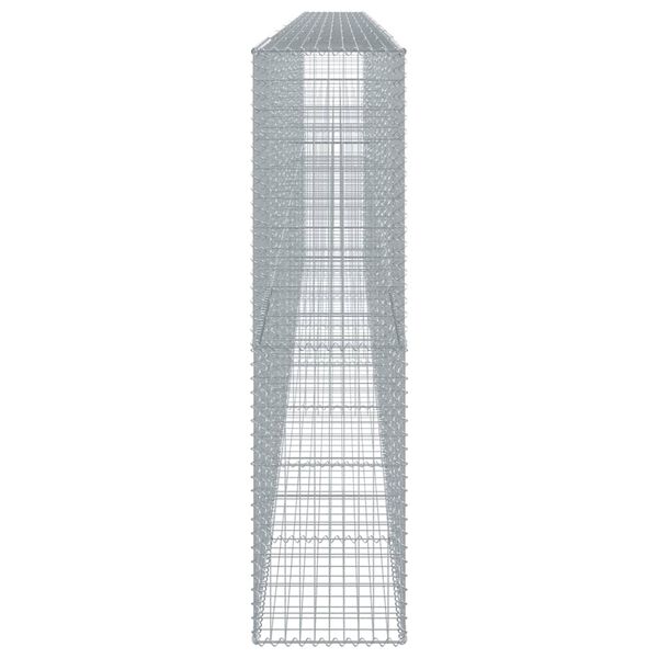 vidaXL Συρματοκιβώτιο με Κάλυμμα 800x50x200εκ. από Γαλβανισμένο Χάλυβα