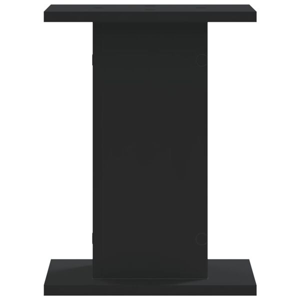 vidaXL Βάσεις Ηχείων 2 Τεμ. Μαύρες 30x30x40 εκ. Επεξ. Ξύλο