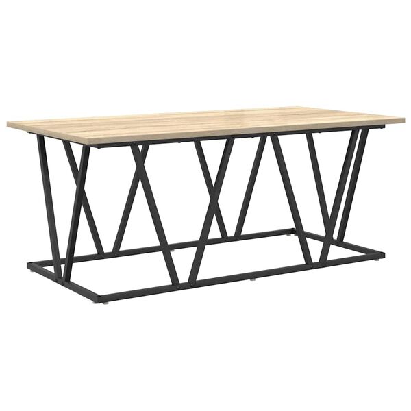 vidaXL Τραπεζάκι σαλονιού Sonoma Δρυς 100 x 50 x 40 cm