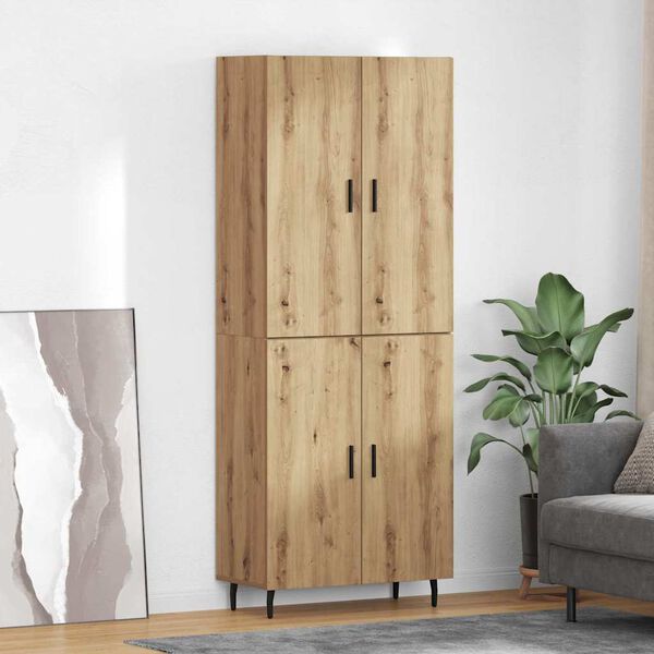 vidaXL Highboard 2 pcs Artisan Oak &Sigma;ύ&nu;&theta;&epsilon;&tau;&omicron; &Xi;ύ&lambda;&omicron; &kappa;&alpha;&iota; &Gamma;&upsilon;&alpha;&lambda;ί