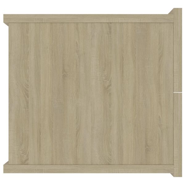 vidaXL Κομοδίνα 2 τεμ. Sonoma Δρυς 40 x 30 x 30 εκ. από Επεξ. Ξύλο