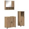 vidaXL &Sigma;&epsilon;&tau; &Epsilon;&pi;ί&pi;&lambda;&omega;&nu; &Mu;&pi;ά&nu;&iota;&omicron;&upsilon; 3 &tau;&mu;&chi;. Artisan Oak 61 x 35 x 64 &epsilon;&kappa;.
